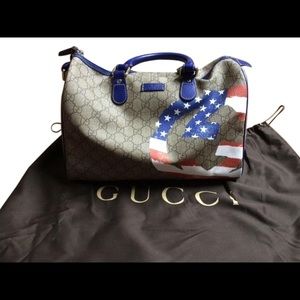 Gucci Bag Limited Edition American Usa Flag
